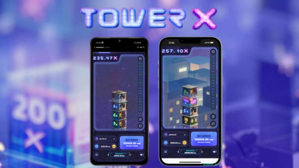 Tower X game app.